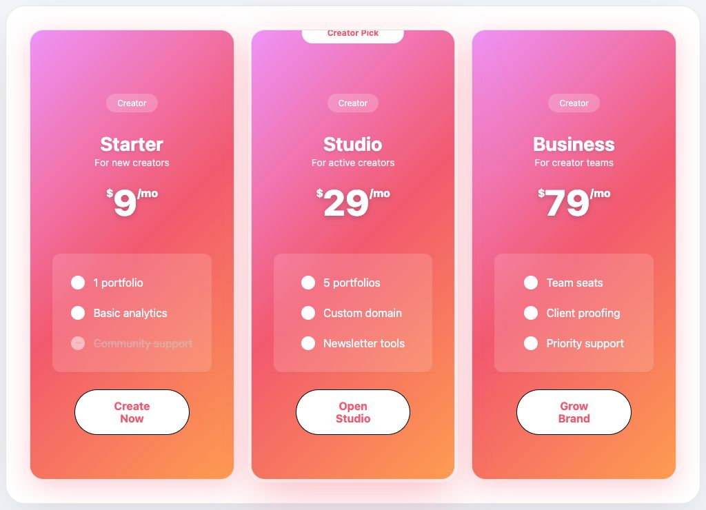 Skin 40 - Sunset Gradient